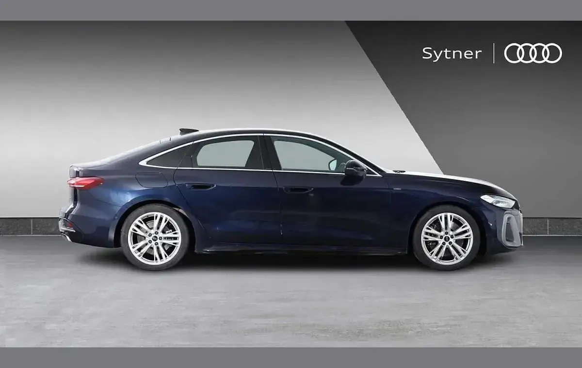 Used Audi A5 S-Line 295 HP (216 kW) 2025 Blue Sedan