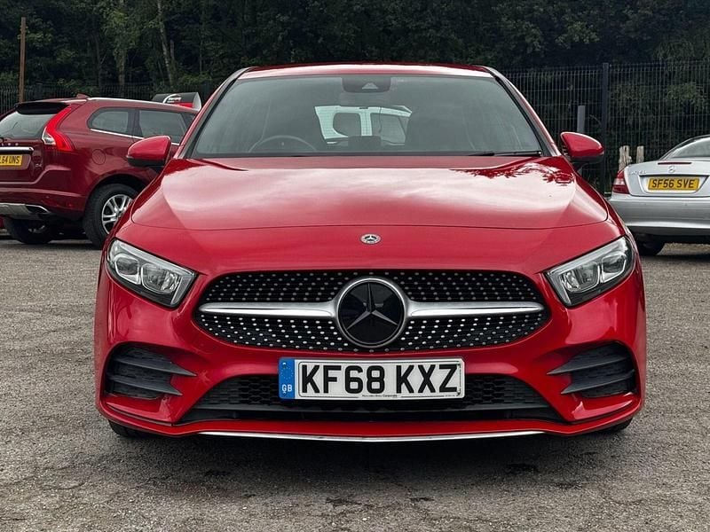 Used Mercedes A180 AMG line 2019 Red Hatchback