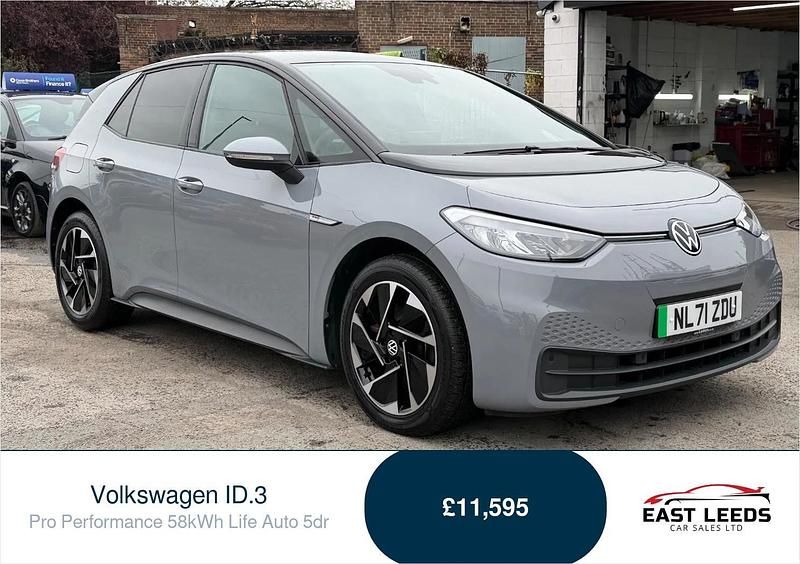 Used VW ID.3 Pro Performance 150 kW (204 HP) 2022 Grey Hatchback