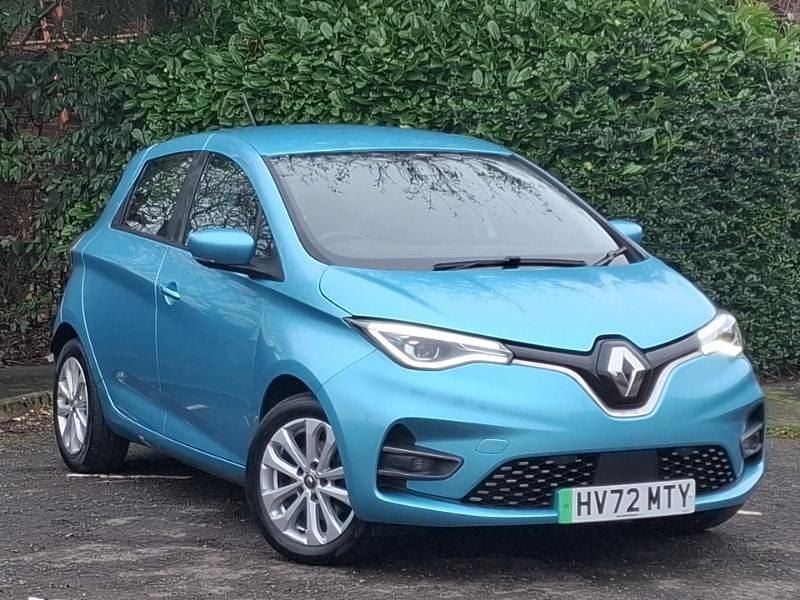 Used Renault Zoe Version S 100 kW (136 HP) 2022 Blue Hatchback