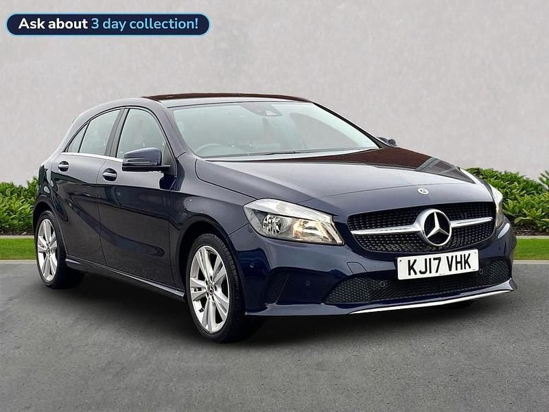 Blue Used 2017 Mercedes A180 Executive Hatchback | £11,599 (Good price) - Image 1/4