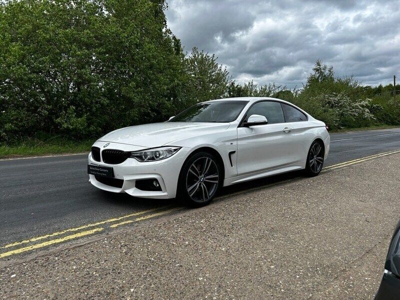 White Used 2015 BMW 420 M Sport Coupe | £9,995 (Fair price) - Image 1/4