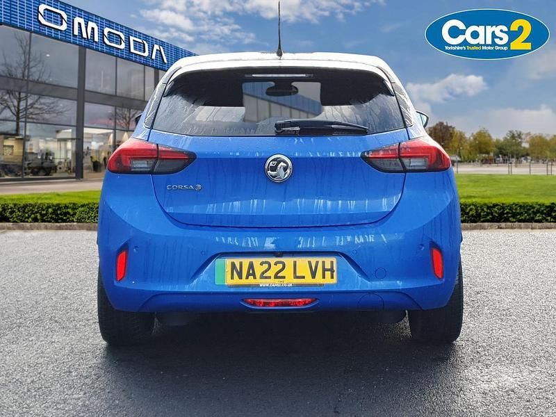 Used Vauxhall Corsa-e Elite 100 kW (136 HP) 2022 Blue Hatchback