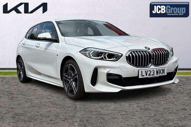 White Used 2023 BMW 118 M Sport Hatchback | £22,995 (Fair price) - Image 1/4