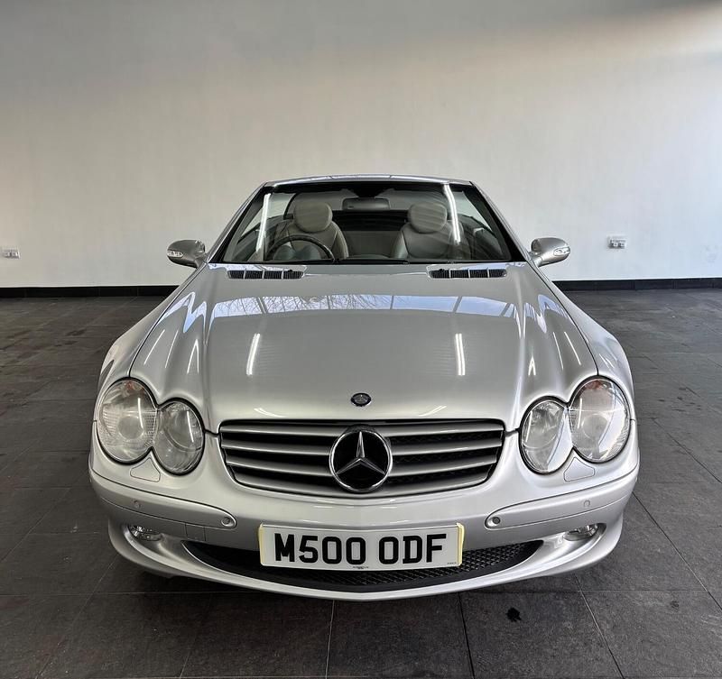 Used Mercedes SL500 2003 Silver Cabriolet