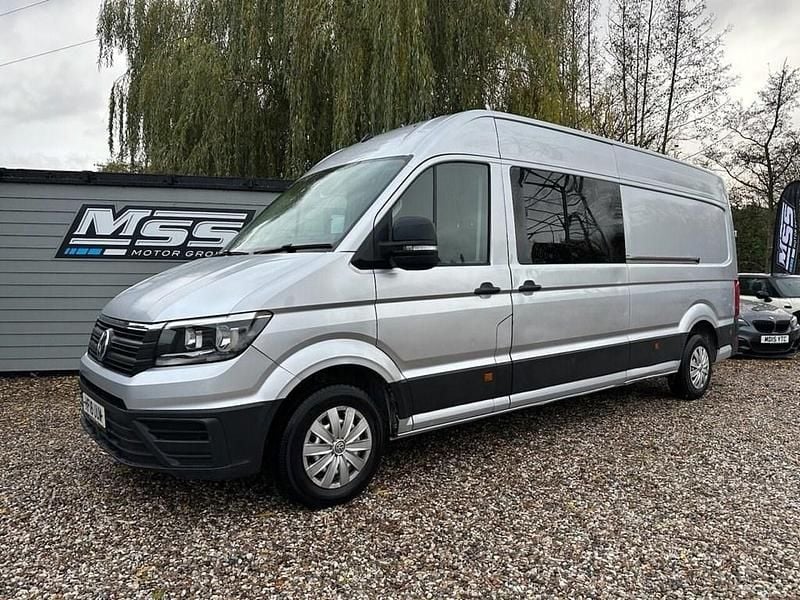 Silver Used 2018 VW Crafter Startline Van | £13,995 (Fair price) - Image 1/4