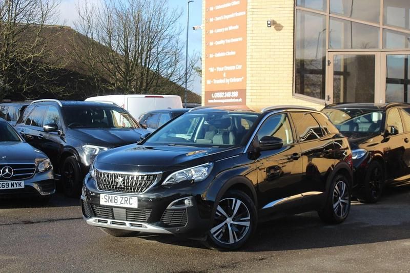 Used Peugeot 3008 Allure 2018 Black Hatchback