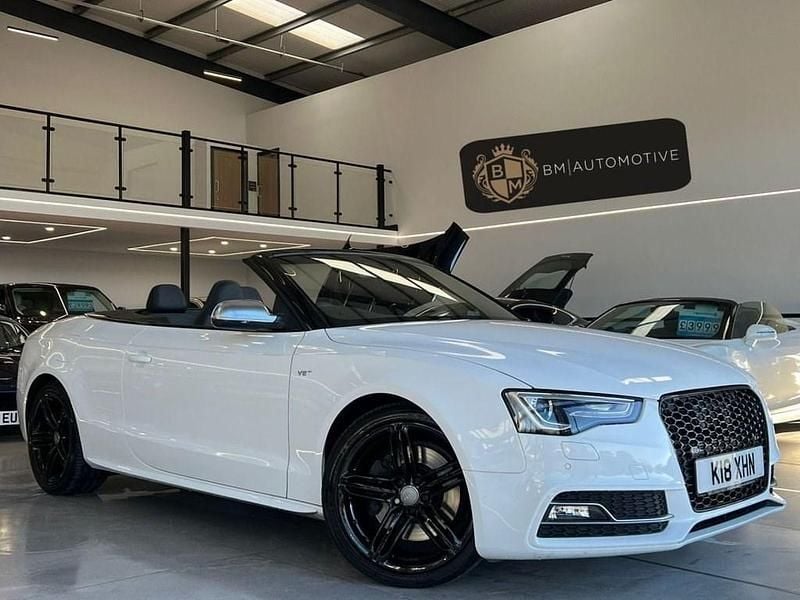 White Used 2013 Audi S5 Cabriolet Design Cabriolet | £11,695 - Image 1/4
