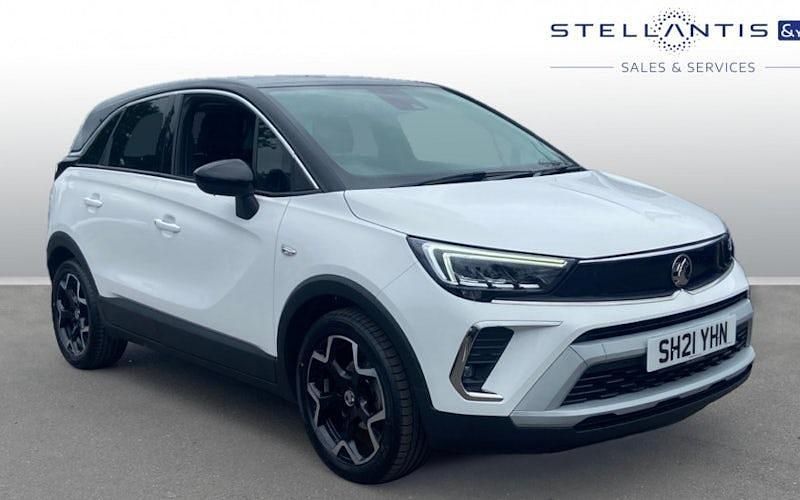 White Used 2021 Vauxhall Crossland Elite SUV | £11,887 (Good price) - Image 1/4