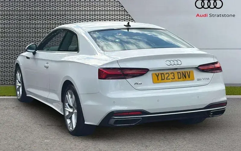 Used Audi A5 Sport 150 HP (110 kW) 2023 White Coupe