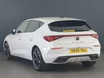 Used Cupra Leon 150 HP (110 kW) 2024 White Hatchback