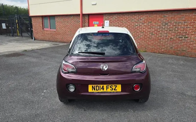Used Vauxhall Adam Jam 87 HP (63 kW) 2014 Red Hatchback