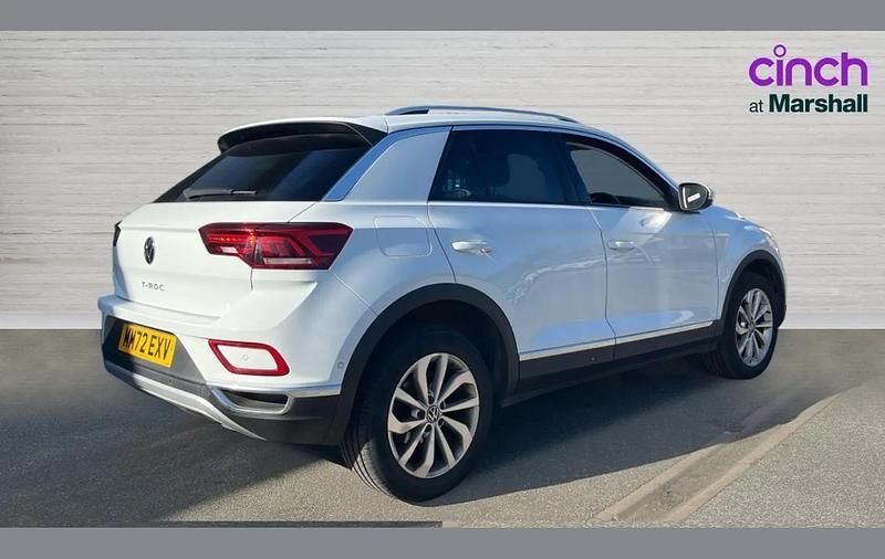 Used VW T-Roc Style 150 HP (110 kW) 2022 White SUV