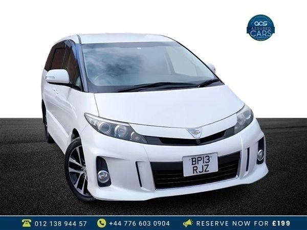 White Used 2013 Toyota Estima MPV | £7,500 (Good price) - Image 1/1