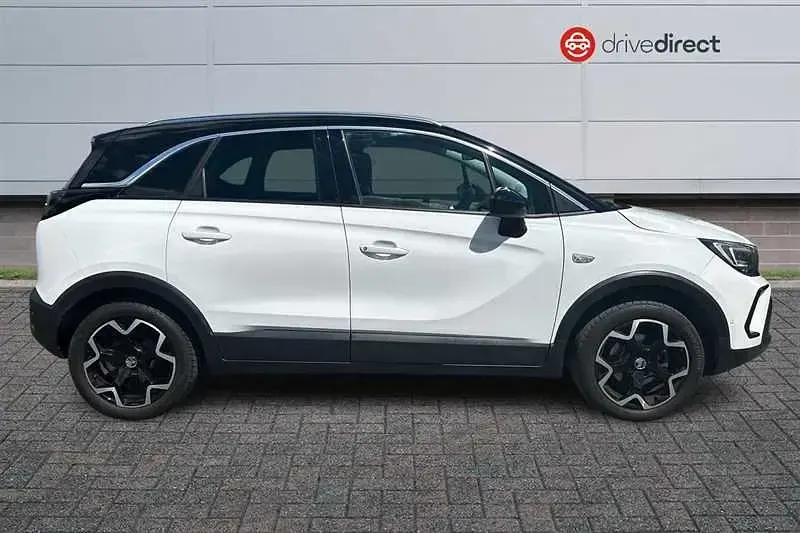 Used Vauxhall Crossland Ultimate 130 HP (95 kW) 2024 White SUV