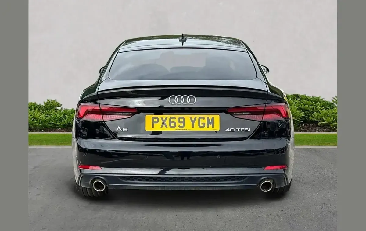 Used Audi A5 Black Edition 187 HP (137 kW) 2020 Black Coupe