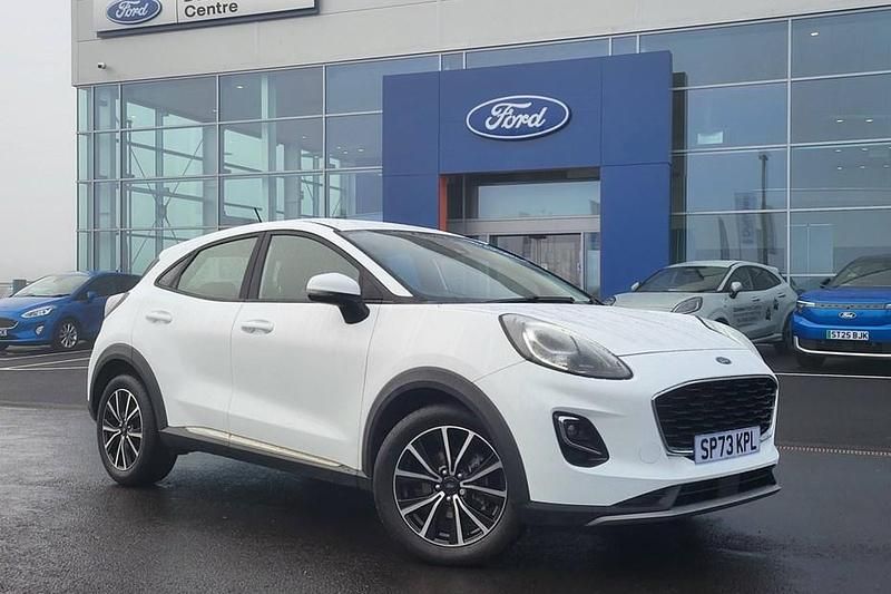 Used Ford Puma Titanium 125 HP (91 kW) 2023 White SUV