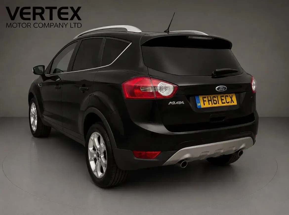 Used Ford Kuga Titanium 163 HP (119 kW) 2012 Black SUV