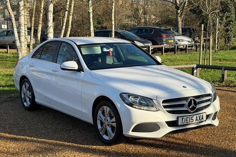 White Used 2015 Mercedes C220 Executive Sedan | £8,990 (Good price) - Image 1/1