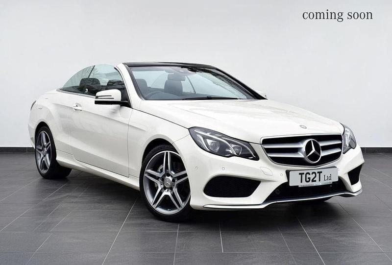 Used Mercedes E350 AMG line 258 HP (189 kW) 2016 White Cabriolet