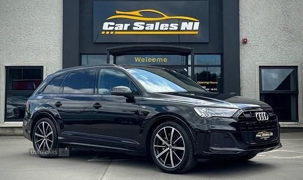 Black Used 2022 Audi Q7 Black Edition SUV | £43,400 (Fair price) - Image 1/4