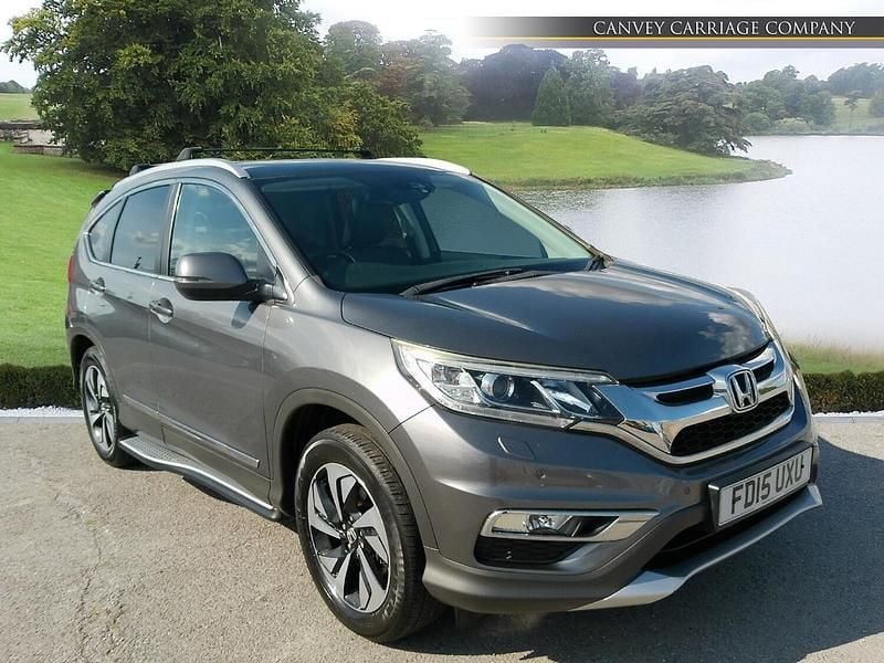 Grey Used 2015 Honda CR-V EX SUV | £10,300 (Good price) - Image 1/4