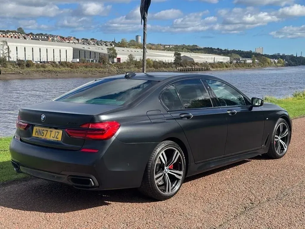 Used BMW 750 M Sport 450 HP (330 kW) 2017 Black Sedan