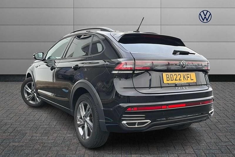 Used VW Taigo R-line 110 HP (80 kW) 2022 Black SUV