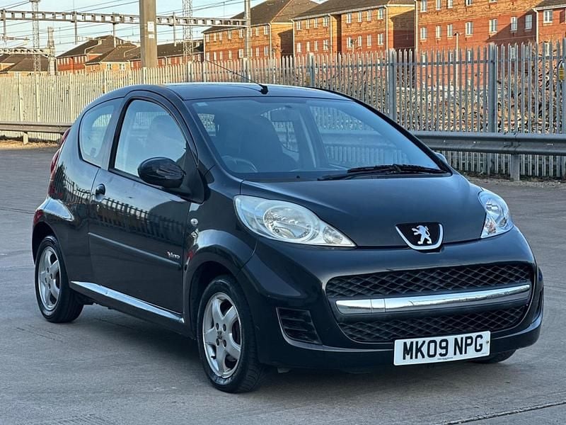 Used Peugeot 107 2009 Black Hatchback