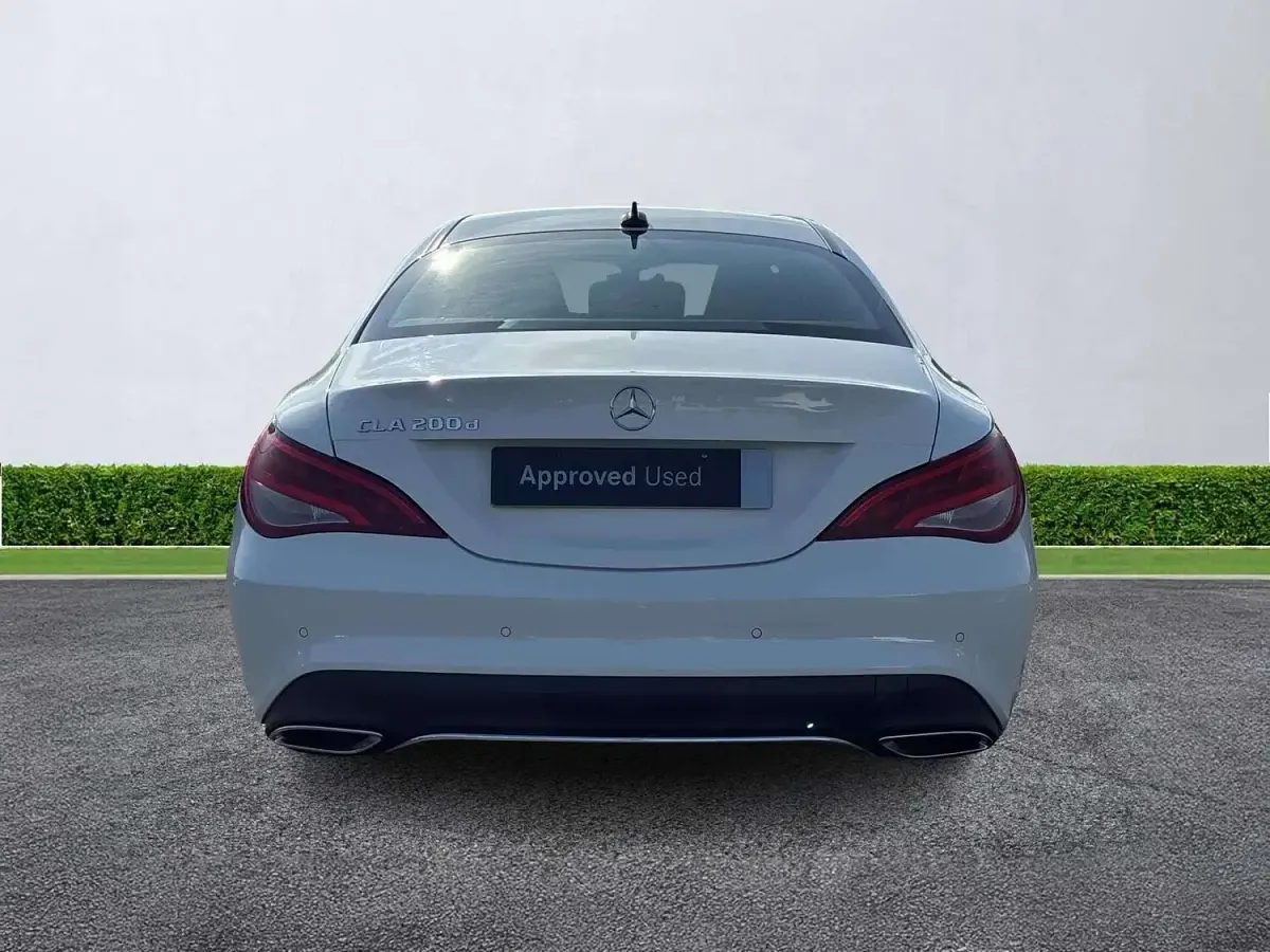 Used Mercedes CLA200 2017 White Coupe