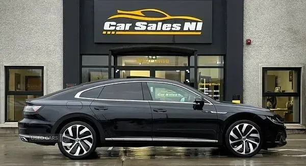 Used VW Arteon R-line 188 HP (138 kW) 2022 Black Hatchback