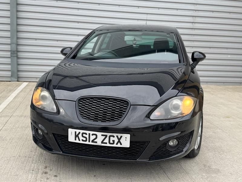 Black Used 2012 Seat Leon Copa Hatchback | £2,490 (Good price) - Image 1/3