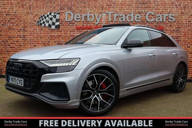 Used Audi SQ8 Black Edition 507 HP (372 kW) 2021 Silver SUV