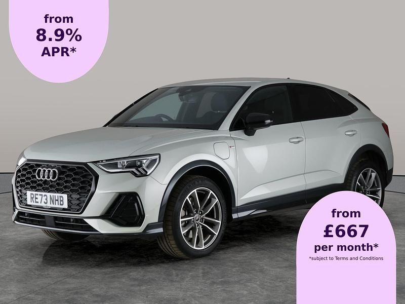 Silver Used 2023 Audi Q3 Sportback Advanced SUV | £34,550 (Fair price) - Image 1/2
