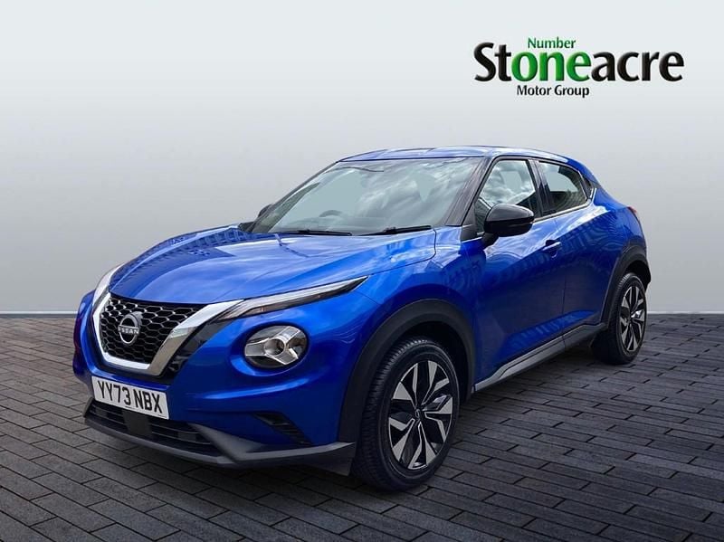 Used Nissan Juke Acenta 112 HP (82 kW) 2023 Blue SUV