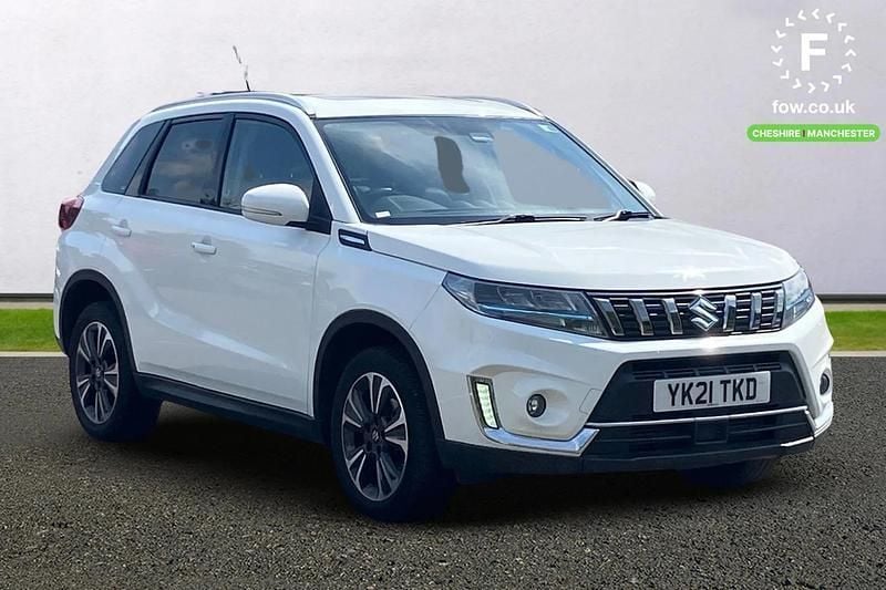 White Used 2021 Suzuki Vitara SZ5 SUV | £14,499 (Fair price) - Image 1/3