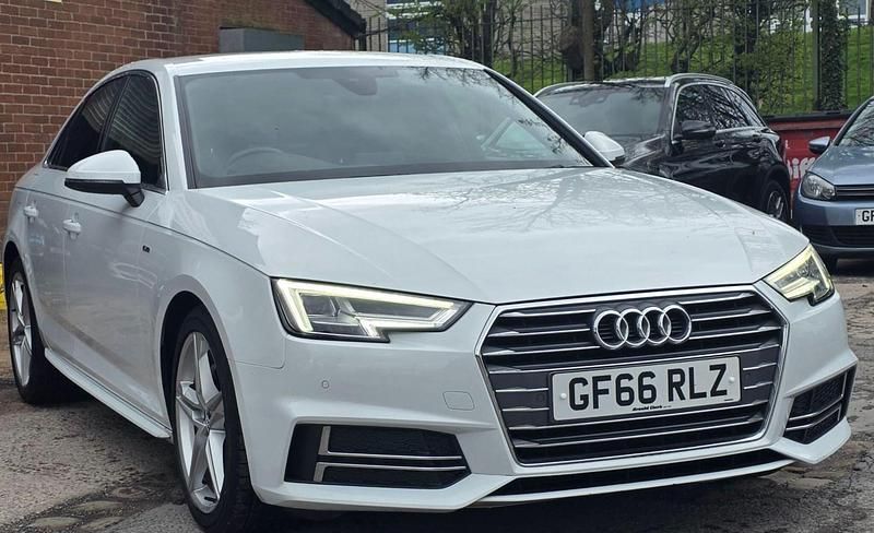 Used Audi A4 S-Line 190 HP (139 kW) 2016 White Sedan