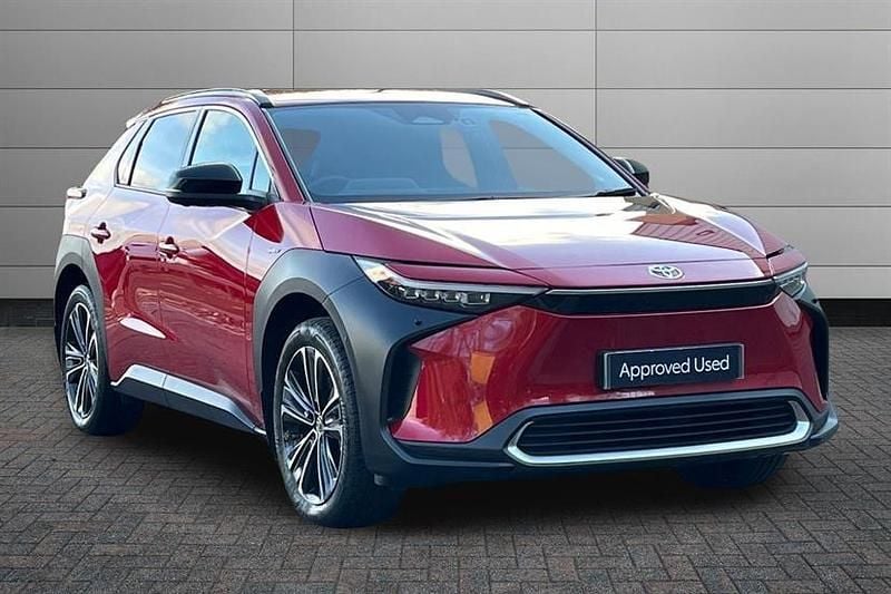 Scarlet flare Used 2025 Toyota bZ4X SUV | £26,895 (Fair price) - Image 1/4