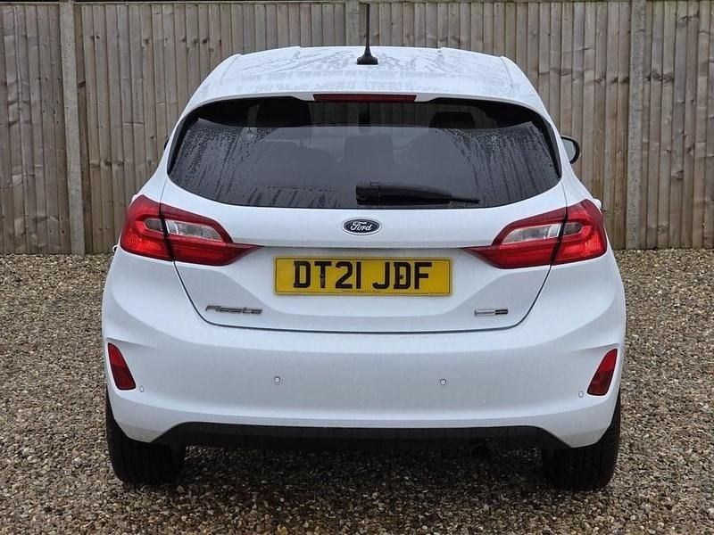 Used Ford Fiesta Titanium 2021 White Hatchback