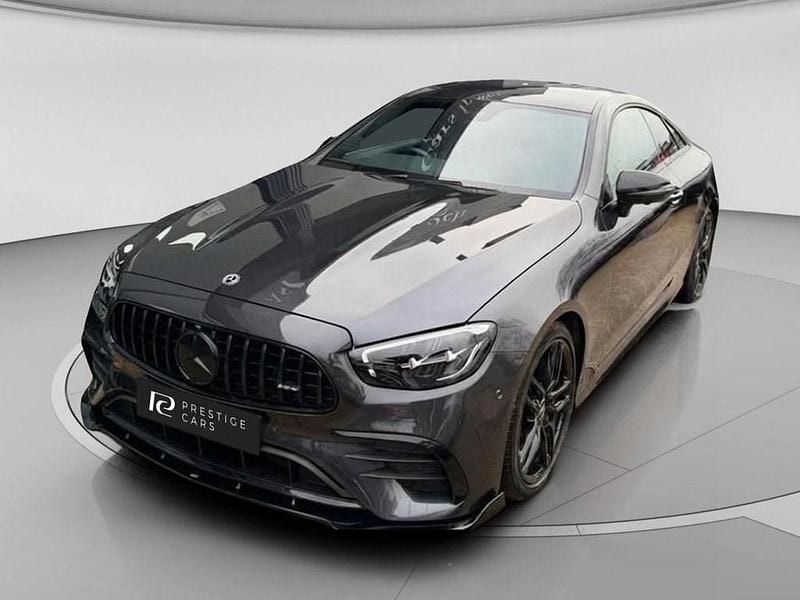 Used Mercedes E220 AMG line 2021 Grey Coupe