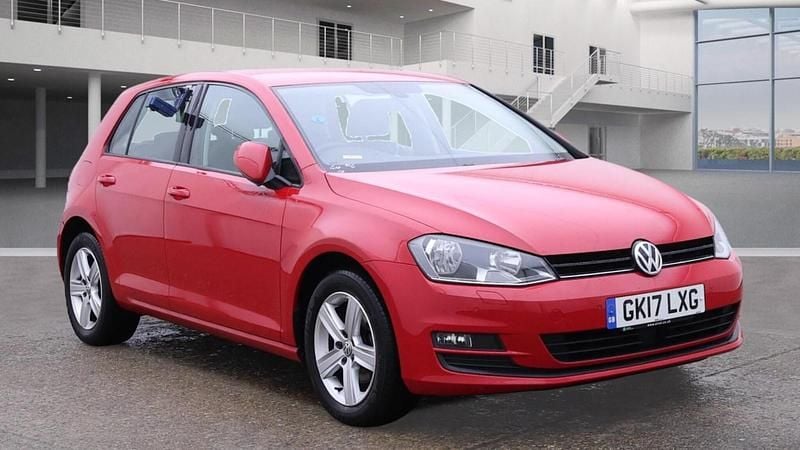Red Used 2017 VW Golf VII Edition Hatchback | £7,994 (Fair price) - Image 1/4