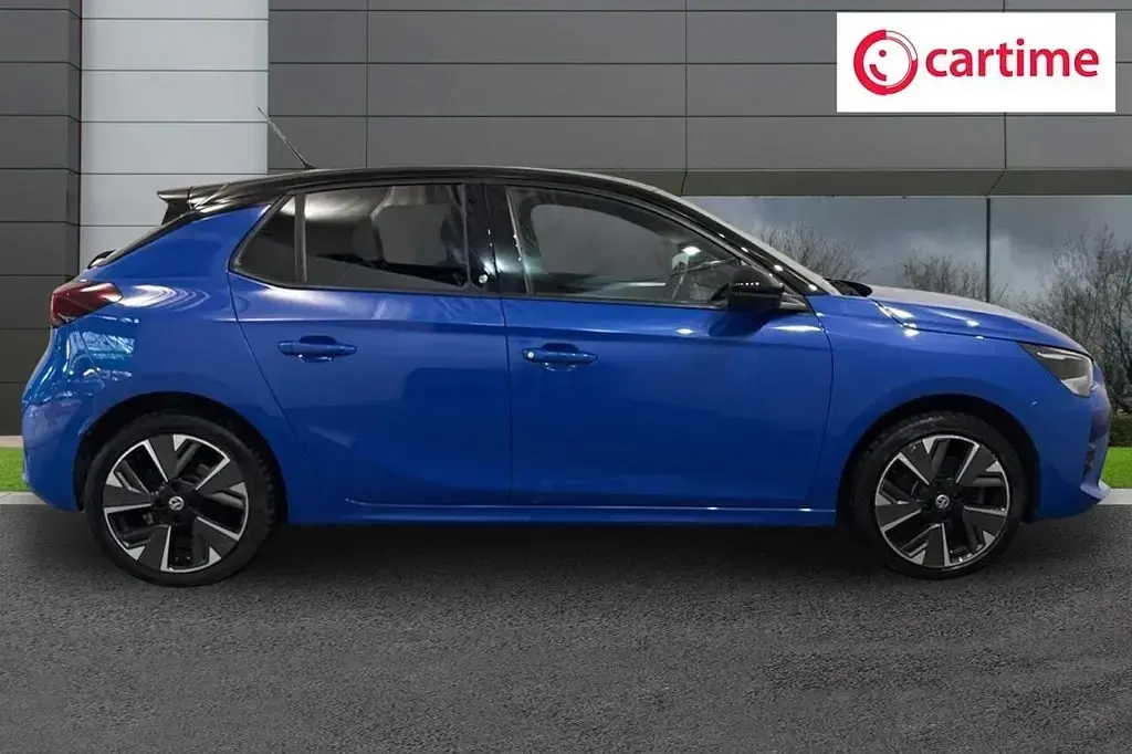 Used Vauxhall Corsa-e SRi 100 kW (136 HP) 2021 Blue Hatchback
