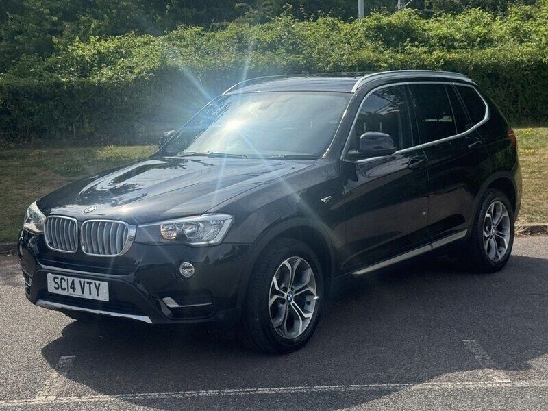 Black Used 2014 BMW X3 xLine SUV | £12,000 (Fair price) - Image 1/4