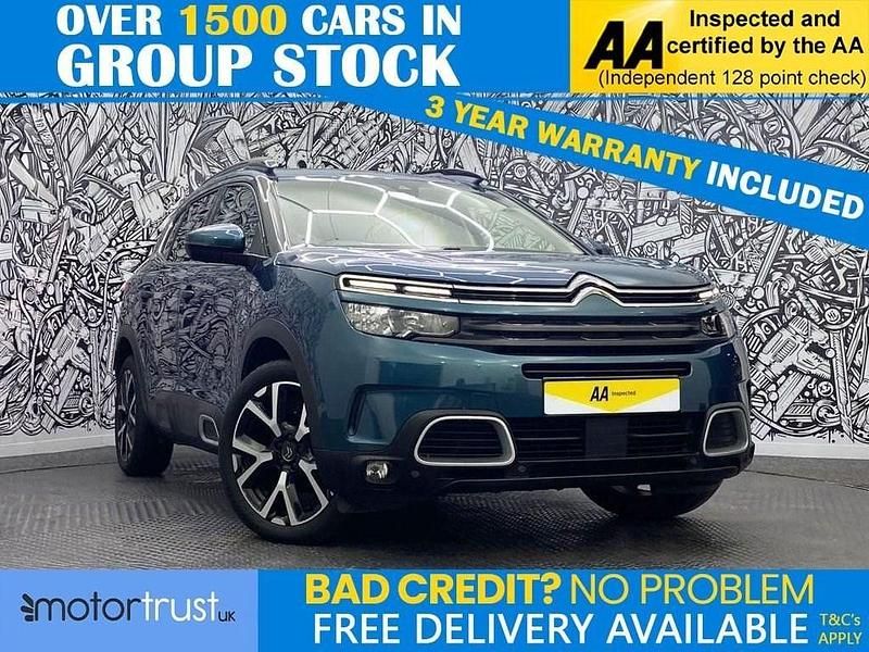 Blue Used 2020 Citroën C5 Flair SUV | £13,395 (Fair price) - Image 1/2