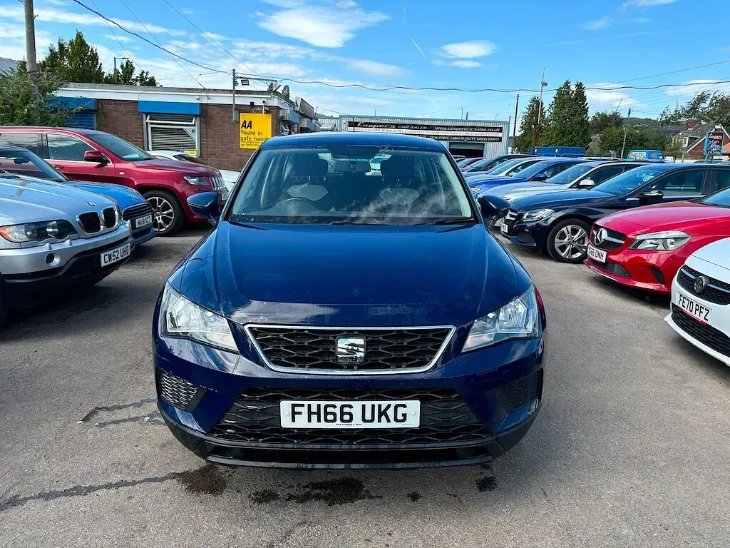 Used Seat Ateca Ecomotive 115 HP (84 kW) 2016 Blue SUV