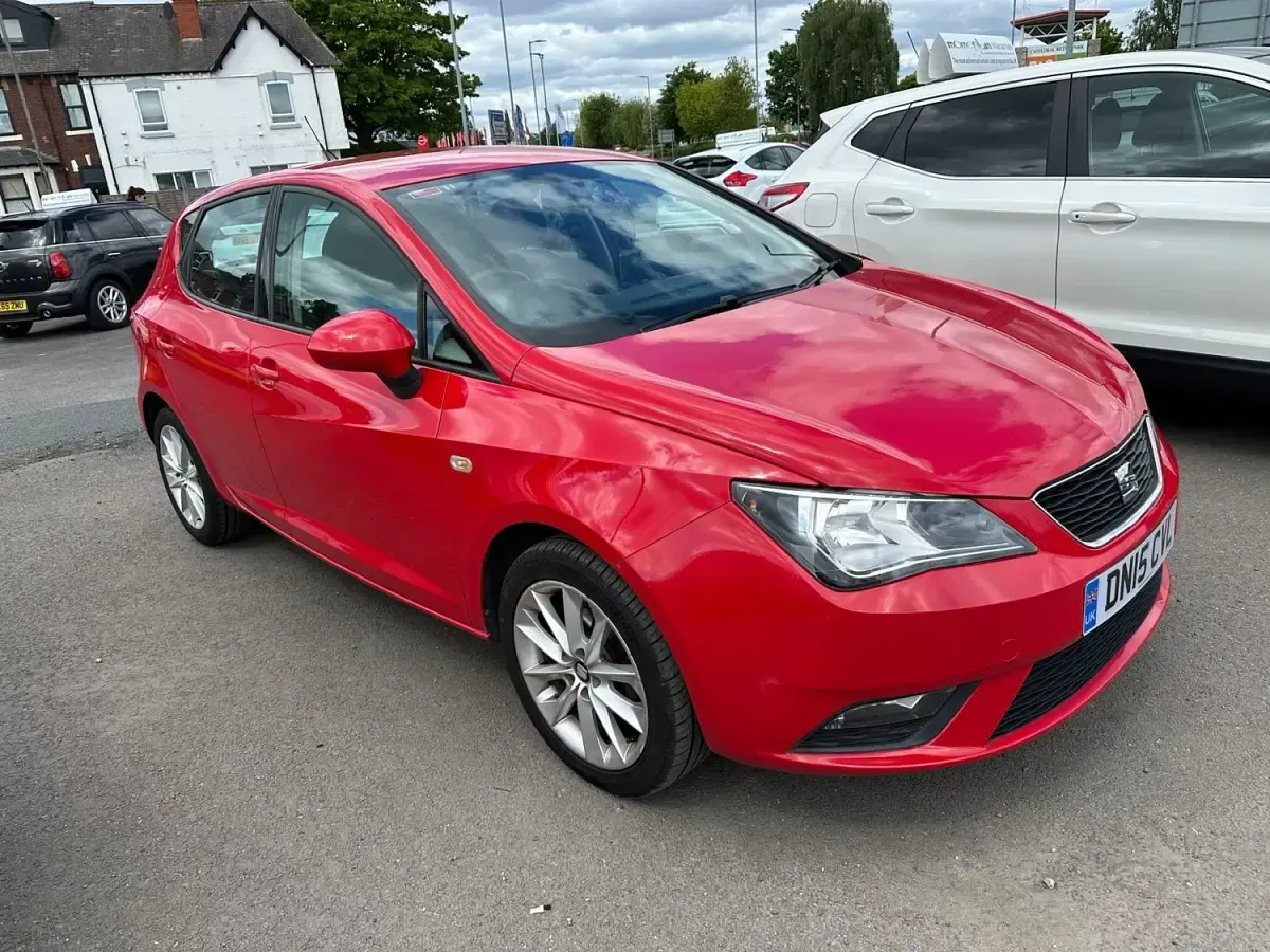 Gebraucht Seat Ibiza 85 PS (62 kW) 2015 Rot Kleinwagen