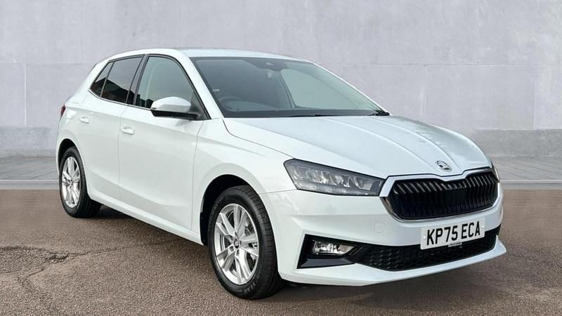 New Skoda Fabia SE L 150 HP (110 kW) 2025 Moon white metallic Hatchback