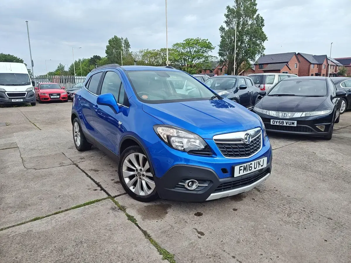 Used Vauxhall Mokka S 140 HP (102 kW) 2016 Blue SUV