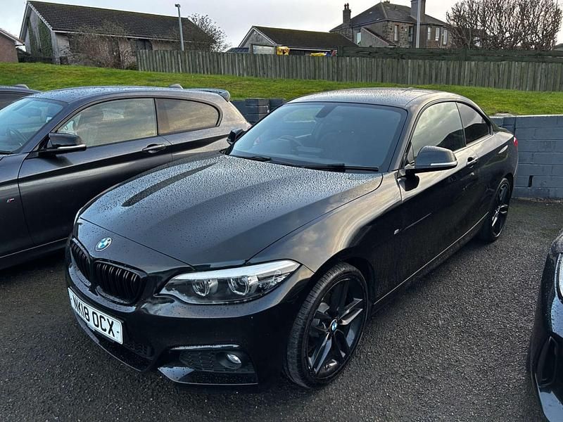 Used BMW 218 M Sport 2018 Black Coupe