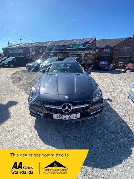 Grey Used 2013 Mercedes SLK250 AMG Cabriolet | £7,999 (A bit pricey) - Image 1/4